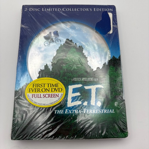 Other - E.T. The Extra-Terrestrial DVD 2-Disc Set Limited Collectors Edition NEW SEALED